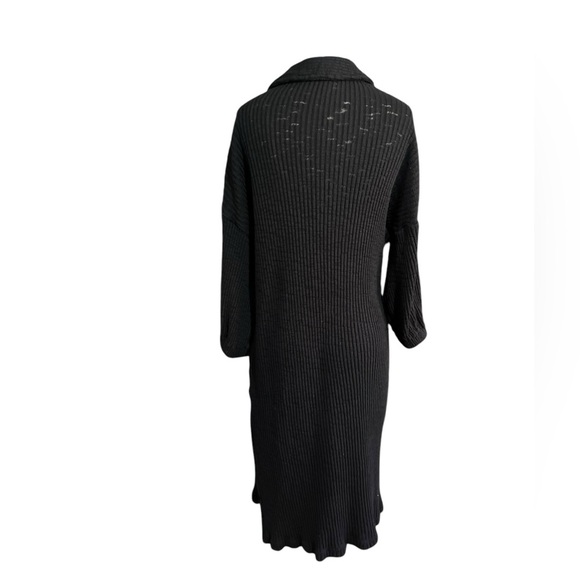 FREE PEOPLE Pacific Midi Dress - Black in Size Medium - Picture 4 of 7